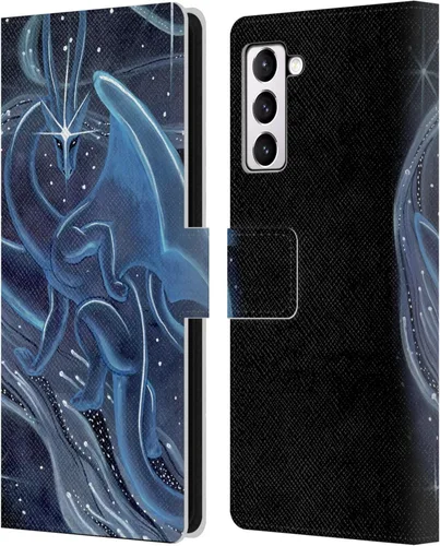 Vista 371 de Head Case Designs Officially Licensed Carla Morrow Galactic Entrancement Dragons Leather Wallet Case Compatible with Samsung Galaxy A07 4G