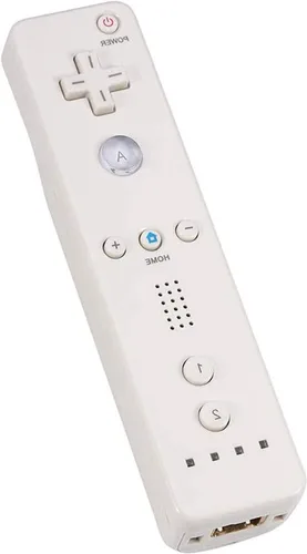 Vista 2 de MOLICUI - Control remoto Wii control inalámbrico para consola Nintendo WiiWii U 2 paquetes color blanco