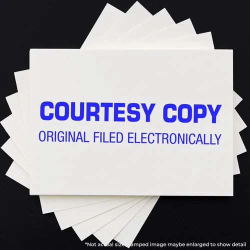 Vista 5 de Copia de cortesía autoentintada, sello original archivado electrónicamente, suministros de escritorio para computadora, hasta 5K impresiones