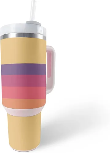 Vista 5 de MightySkins Skin - Vaso de vinilo compatible con Stanley The Quencher H2.0 FlowState de 40 onzas, vida útil, protectora, duradera y única, fácil