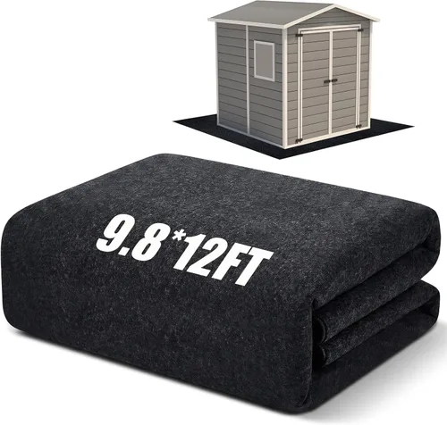 Vista 8 de Haull - Tapete para cobertizo de almacenamiento al aire libre, tapete impermeable para cochera al aire libre, tapete de patio acolchado y suave