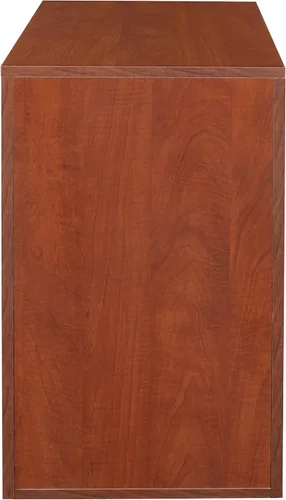 Vista 6 de Niche Mod - Archivador de dos cajones con pedestal independiente, color cereza