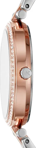 Vista 3 de Michael Kors Maci Reloj de tres manecillas de acero inoxidable