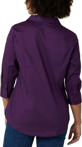 Vista 2 de Riders by Lee Indigo, Bella - Camisa tejida de fácil cuidado para mujer