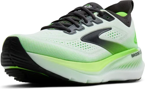 Vista 13 de Brooks Men’s Glycerin GTS 23 Running Shoe Arctic Wolf Angora Naranja