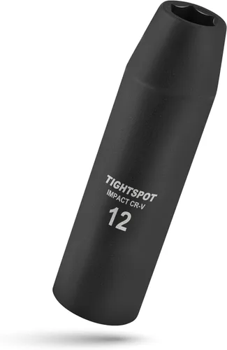 Vista 48 de TIGHTSPOT - Zócalo poco profundo de 1/2" Dr 1 1/2 pulgadas, antirredondo, 6 puntos, acero CRMO