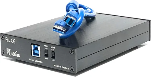 Vista 2 de U2ATASD DIGEAR Tarjeta PCMCIA Flash Dual ATA PCMCIA + lector de grado industrial SD a USB 3.0