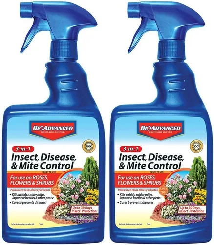 Vista 9 de Bayer Advanced 701290 insecticida para enfermedad de insectos 3-en-1 y control de ácaros listo para usar, 24 onzas