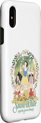 Vista 9 de Disney Blancanieves & The Seven Dwarfs Floral Portrait Case para iPhone 17