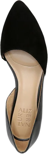 Vista 6 de Naturalizer Samantha - Zapato plano para mujer, Negro, 7.5 ancho