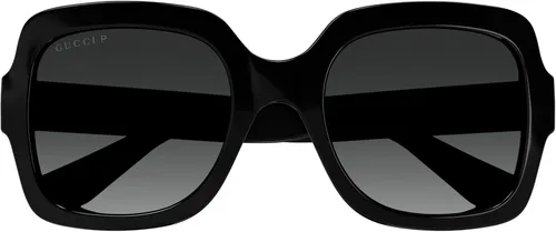 Vista 5 de Gucci GG1337S - Gafas de sol de gran tamaño para mujer con forma cuadrada + paquete con kit de gafas de lujo eSHADES, Negro