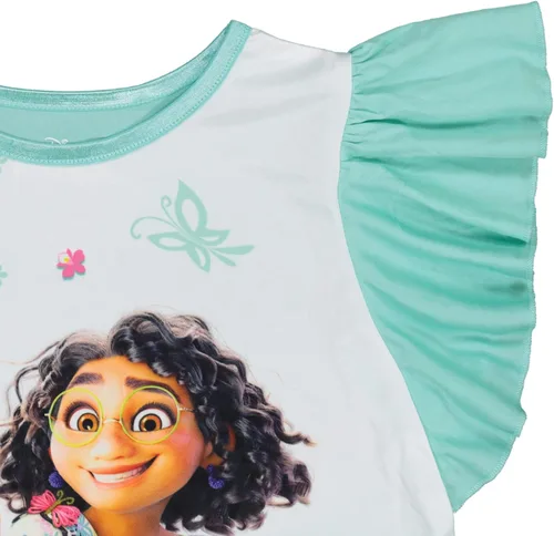Vista 4 de Disney Encanto - Camisón de Minnie Mouse para niñas Lindo Mirabel