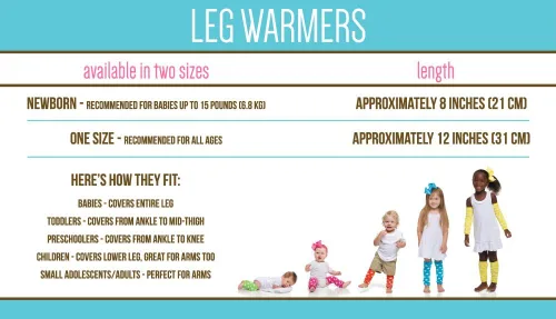 Vista 3 de juDanzy Calentadores de piernas para bebés recién nacidos y niños pequeños con volantes fruncidos para niñas