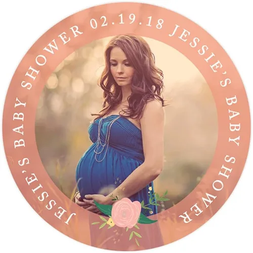 Vista 17 de Andaz Press Colección de rosas florales para baby shower, juegos, actividades, decoraciones, tarjetas de consejos para mamá y papá, paquete de 20
