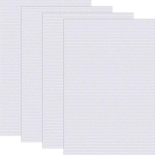 Vista 18 de Pndeyo 2 hojas de malla para ojos de traje de peluche de 0,5 mm en blanco, malla de ojos de PVC impermeable e imprimible, hoja en blanco