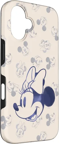 Vista 3 de Funda clásica retro vintage para iPhone 16 Disney Minnie y Mickey Mouse Heads