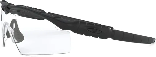 Vista 3 de Oakley SI OO9060 M Frame Strike - Lentes de sol rectangulares para hombre, negrotransparente, 1.142 in, Negro transparente