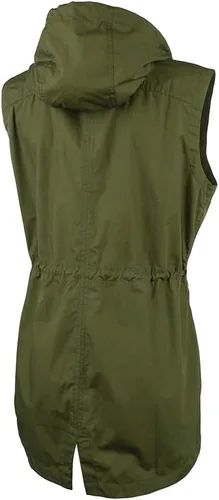 Vista 4 de Charles River Apparel Chaleco utilitario Bristol para mujer, chaleco de moda ajustado más largo