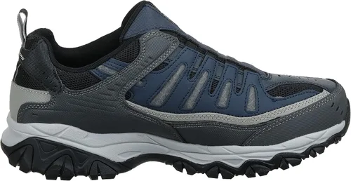 Vista 9 de Skechers Afterburn - Tenis deportivos de entrenamiento con espuma viscoelástica para hombre Strike On
