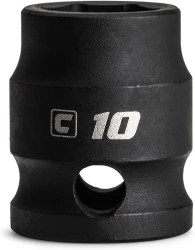 Vista 8 de Capri Tools - Llave de vaso de impacto corto de 8 mm, 3/8 pulgadas de transmisión, 6 puntos, métrica