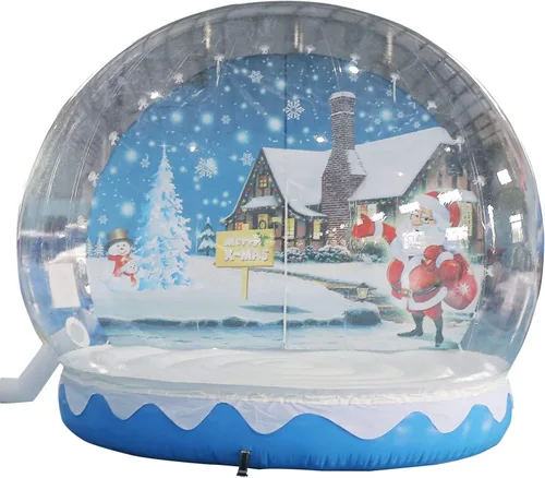 Vista 10 de Domo inflable de burbujas de 10 pies, tienda de campaña de burbujas Dorado