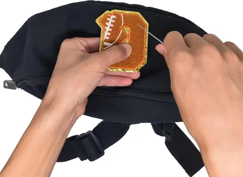 Vista 6 de Parches para planchar con números: 10 piezas para coser en chenilla, parches decorativos de béisbol de números 0-9 para ropa, pantalones de vestir