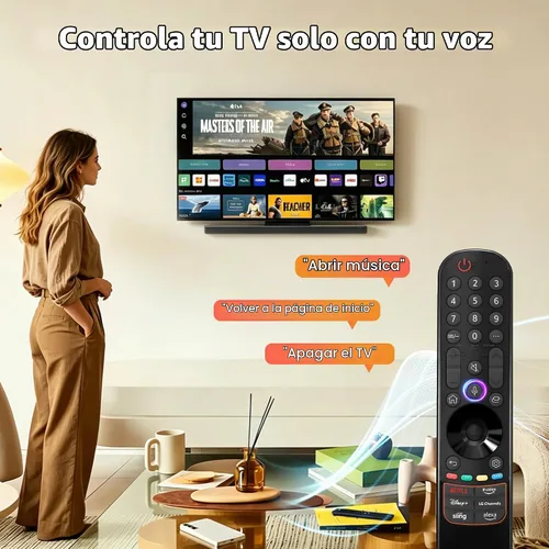 Vista 5 de Replacement for LG TV Remote, for 2019-2025 LG Remote Control for Smart TVs