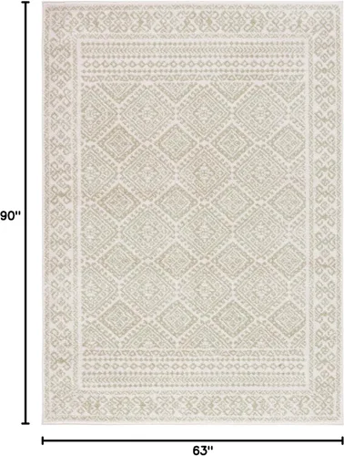 Vista 243 de Safavieh - Alfombra decorativa de la colección Tulum, modelo TUL264F, estilo marroquí, bohemio y desgastado, no suelta pelusa, para sala, vestíbulo