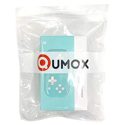 Vista 8 de Qumox - Mando Bluetooth para Switch Lite, Switch, Steam, Raspberry Pi