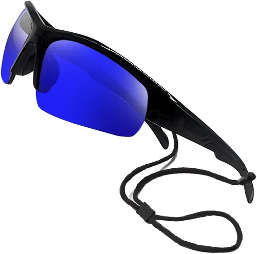 Vista 3 de Gafas de sol bifocales para hombres y mujeres, lentes de lectura, lector de sol, espejo azul, envoltura deportiva, UV400, pesca, ciclismo