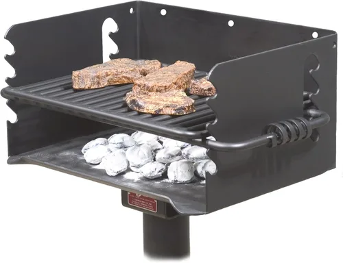 Vista 4 de Pilot Rock - Parrilla estilo parque de 20 pulgadas Q-20 B2