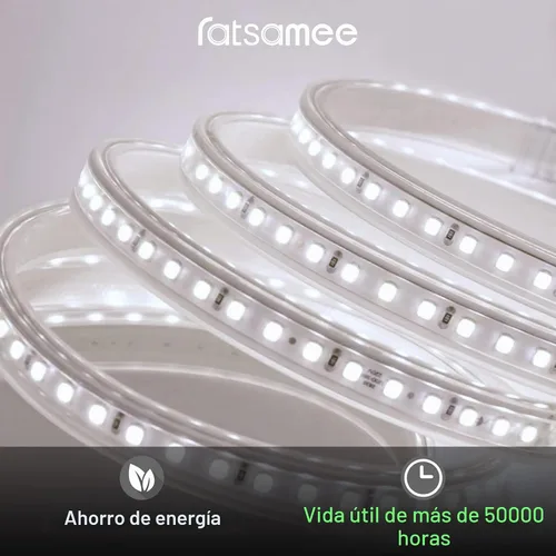 Vista 7 de Ratsamee - Espejo de baño LED de 60 x 36 con luces, retroiluminado+frontal iluminado, antivaho Blanco neutro (frontlit+retroiluminado)