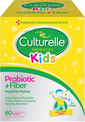 Vista 7 de Culturelle Suplemento alimenticio de fibra y probióticos para niños Ayuda a restaurar la regularidad y mantiene los sistemas digestivos
