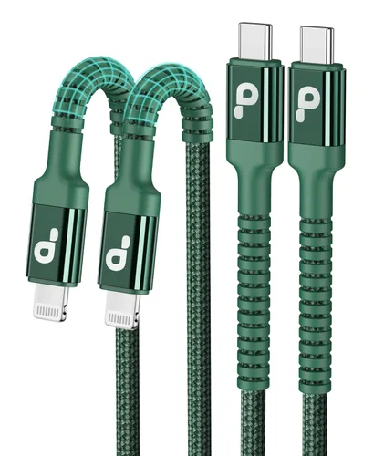 Vista 15 de Cable USB C a Lightning certificado por Apple, paquete de 2 cables de carga rápida para iPhone, tipo C Lightning para iPhone 13, 12, 11 Pro Max