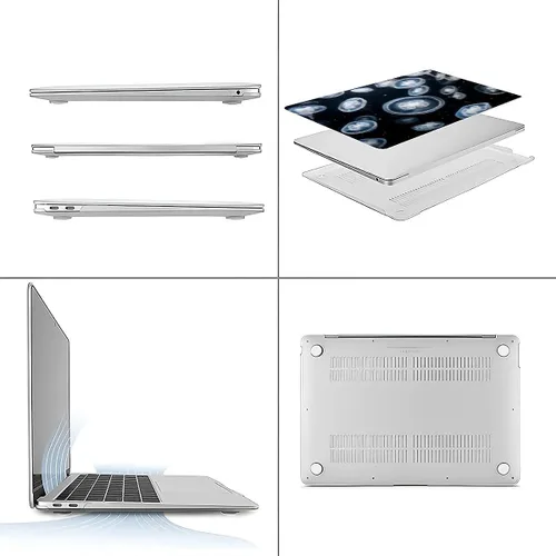 Vista 75 de Funda para computadora MacBook Pro de 13 pulgadas, modelo A1425/A1502, modelo A1425/A1502, diseño de primera calidad, funda rígida para laptop 3D 3D