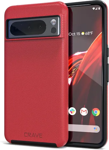 Vista 33 de Crave Dual Guard para Google Pixel 6 Pro, funda de doble capa de protección contra golpes para Google Pixel 6 Pro - Aguamarina