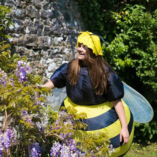 Vista 7 de Bodysocks - Disfraz inflable de abeja para adultos