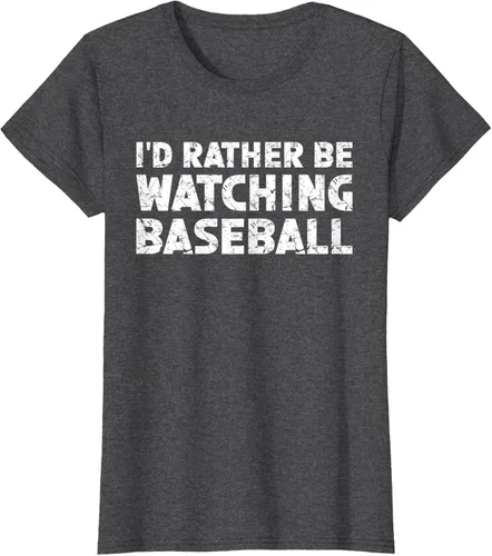 Vista 5 de Camiseta de béisbol I'd Rather Be Watching