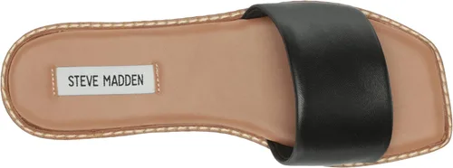 Vista 5 de Steve Madden Sandalias de meter tejidas Sandra para mujer
