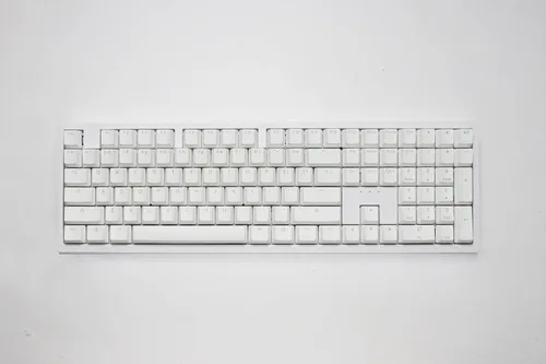 Vista 2 de Ducky Zero 6108 Teclado mecánico RGB Bluetooth Blanco Puro Hotswap - Cherry MX2A Red