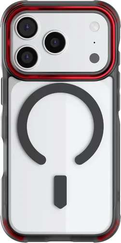 Vista 146 de Ghostek Covert Clear - Funda transparente para iPhone 15 Plus, silicona a prueba de golpes, compatible con accesorios Apple MagSafe, funda Negro