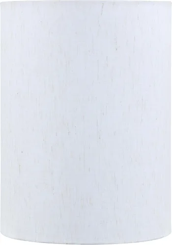 Vista 3 de Aspen Creative 31618 Pantalla de lámpara con forma de tambor de transición (cilindro) en lino blanquecino, 8 pulgadas de ancho (8 x 8 x 11 pulgadas)
