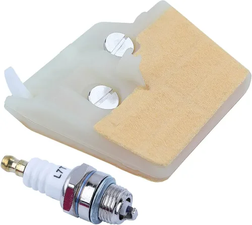 Vista 2 de Fricgore Spare Parts for 2pcs Ajr Flilter Cleaner for Stjhl 024 026 MS240 MS260 Engine 1121 120 1617 Chainsaw Spare Parts Moto Sierra Gasolina
