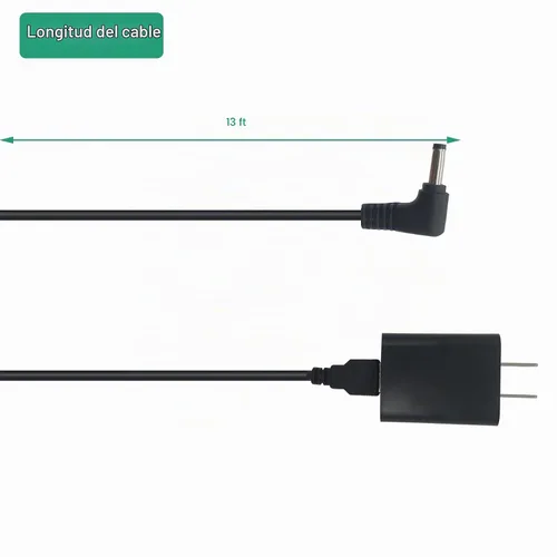 Vista 2 de Adaptador de corriente para interiores y exteriores, enchufe de barril para Ring Stick Up Cam/Plug-in 3ª generación/2ª generación y Ring Pan Tilt