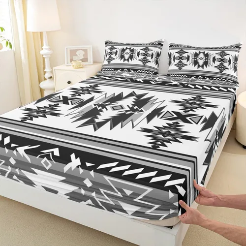Vista 9 de Bonita sábana bajera ajustable para niños, tamaño individual, juego de ropa de cama rústica de pollo, decoración de dormitorio para niños y adultos
