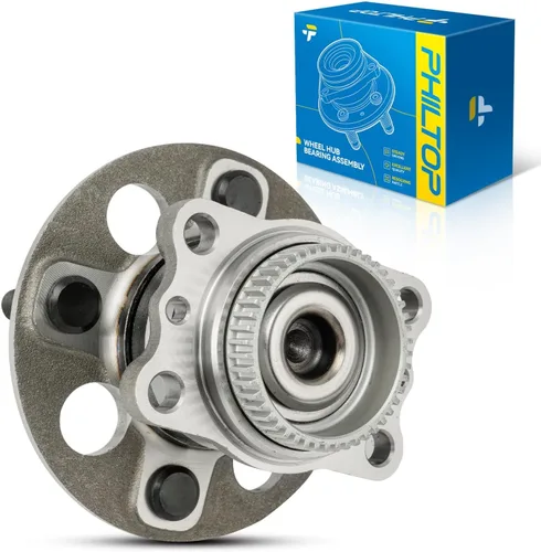 Vista 43 de PHILTOP 512012 x2 Conjunto de cubo de cojinete de rueda trasera para Volkswagen Jetta for 1998-2010 Volkswagen Beetle, 1999-2005 Volkswagen Jetta