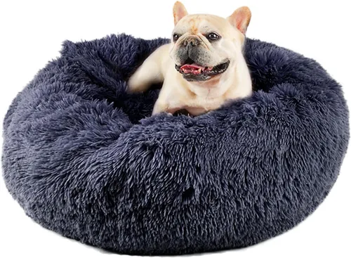 Vista 18 de Himax - Cama para perros pequeños cubierta con manta adjunta, color beige