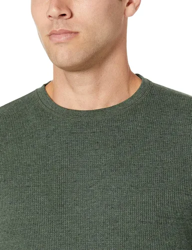 Vista 4 de Tienda Essentials - Camisa de manga larga con ajuste regular de punto de gofre para hombre