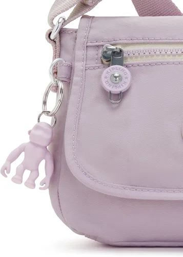 Vista 5 de Kipling Mini bolso Sabian U para mujer, ligero, mini bolso cruzado, Metálico