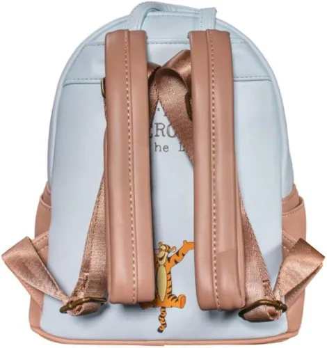 Vista 3 de Loungefly Disney Winnie the Poof - Bolso de hombro con doble correa para mujer Multi